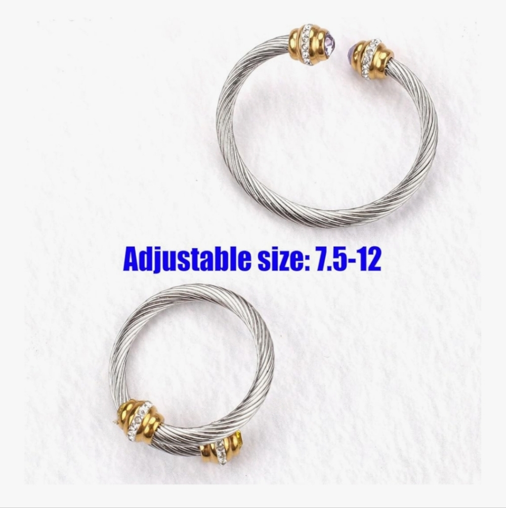 10items/$10 Elegant Silver and Gold Women's Jewelry Set